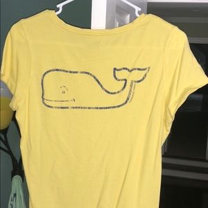 yellow vineyard vines shirt